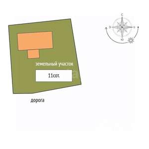 Дом 280м², 2-этажный, участок 11 сот.  