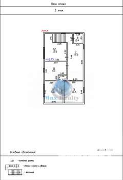 Дом 176м², 2-этажный, участок 6 сот.  