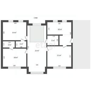 Дом 280м², 2-этажный, участок 11 сот.  