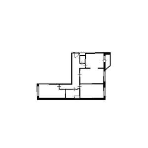 3-к квартира, на длительный срок, 93м2, 2/17 этаж