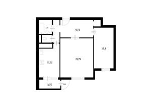 2-к квартира, на длительный срок, 64м2, 10/19 этаж