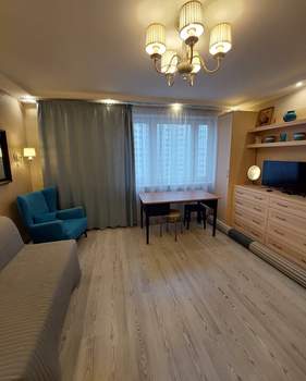 1-к квартира, на длительный срок, 39м2, 8/17 этаж
