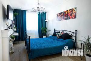 1-к квартира, посуточно, 43м2, 12/17 этаж