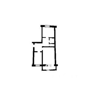 2-к квартира, на длительный срок, 53м2, 4/5 этаж