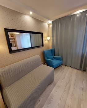 1-к квартира, на длительный срок, 39м2, 8/17 этаж