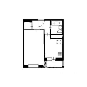 1-к квартира, на длительный срок, 43м2, 11/19 этаж