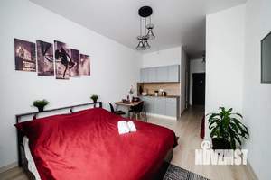 1-к квартира, посуточно, 27м2, 1/18 этаж