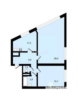 2-к квартира, вторичка, 70м2, 3/20 этаж