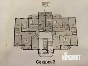 1-к квартира, вторичка, 40м2, 12/17 этаж