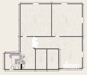 2-к квартира, вторичка, 67м2, 2/3 этаж