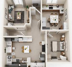 2-к квартира, вторичка, 58м2, 5/5 этаж