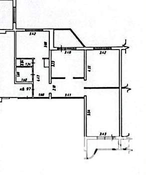 3-к квартира, вторичка, 73м2, 10/17 этаж