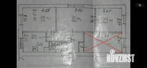 3-к квартира, вторичка, 62м2, 2/12 этаж