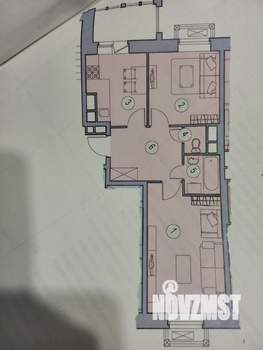 2-к квартира, вторичка, 47м2, 3/8 этаж