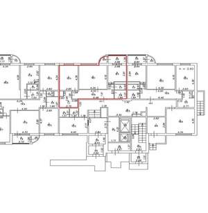 2-к квартира, вторичка, 59м2, 1/17 этаж