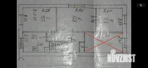 3-к квартира, вторичка, 62м2, 2/12 этаж