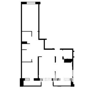 3-к квартира, вторичка, 74м2, 2/17 этаж