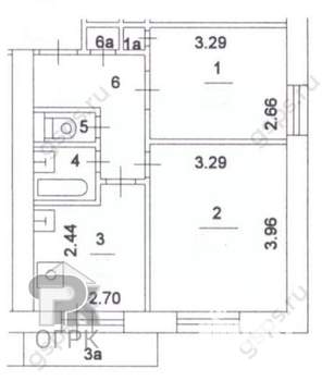 2-к квартира, вторичка, 37м2, 12/12 этаж