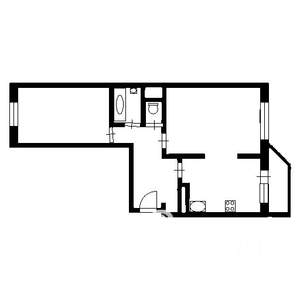 2-к квартира, вторичка, 68м2, 5/13 этаж