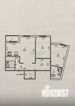 2-к квартира, вторичка, 90м2, 15/18 этаж