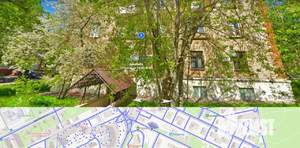 Студия квартира, вторичка, 57м2, 1/3 этаж