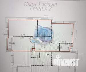 3-к квартира, вторичка, 85м2, 1/8 этаж
