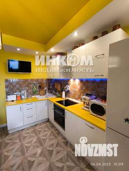 2-к квартира, сданный дом, 65м2, 1/17 этаж