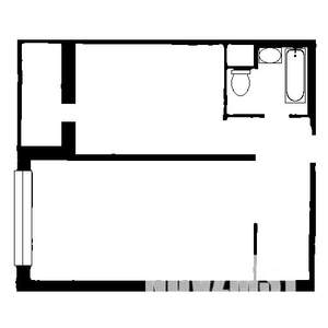 1-к квартира, вторичка, 50м2, 9/20 этаж