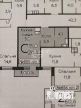 Студия квартира, вторичка, 26м2, 16/17 этаж