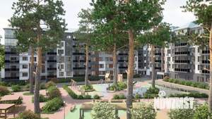 2-к квартира, строящийся дом, 55м2, 2/4 этаж