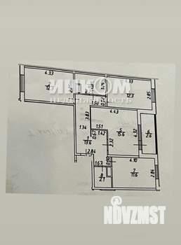3-к квартира, вторичка, 72м2, 5/16 этаж