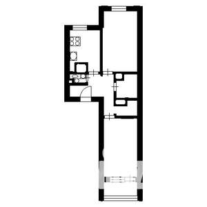 2-к квартира, вторичка, 67м2, 7/17 этаж