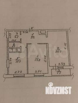 2-к квартира, вторичка, 65м2, 2/18 этаж